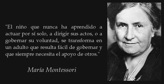 frases maria montessori